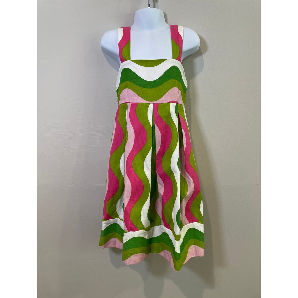 The Wooden Soldier Dress Size 7 100% Cotton A‑Line Adjustable Straps